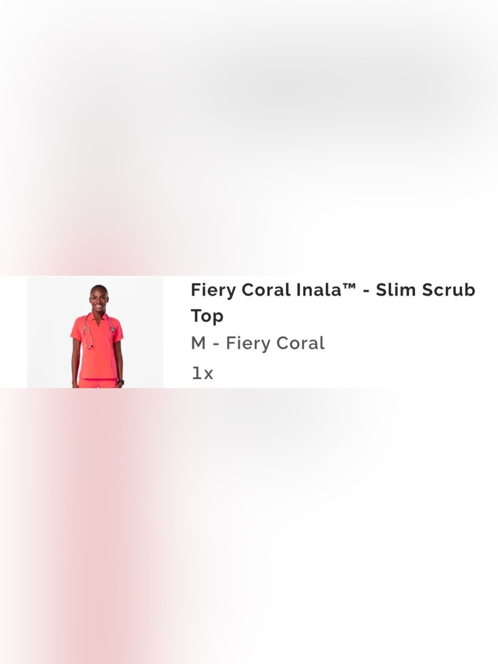 FIGS Inala scrub top - medium - Picture 2 of 5
